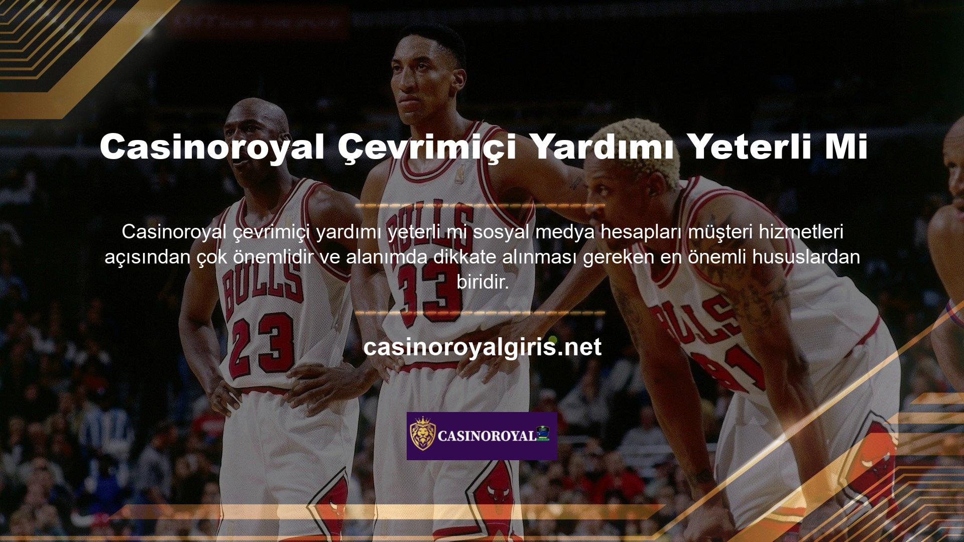 Genel olarak Casinoroyal bülteni sosyal medya hesapları bazen bilgi merkezleri olarak da anılır